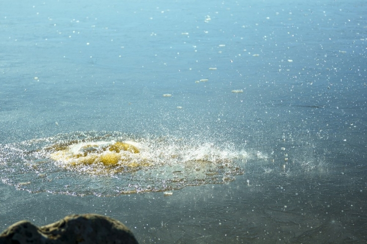 Siverek’te Göller Buz Tuttu