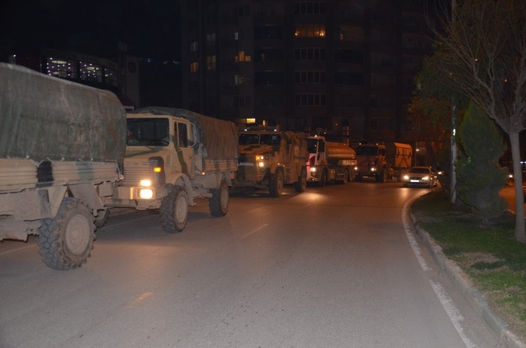 Hatay’a Askeri Sevkiyat
