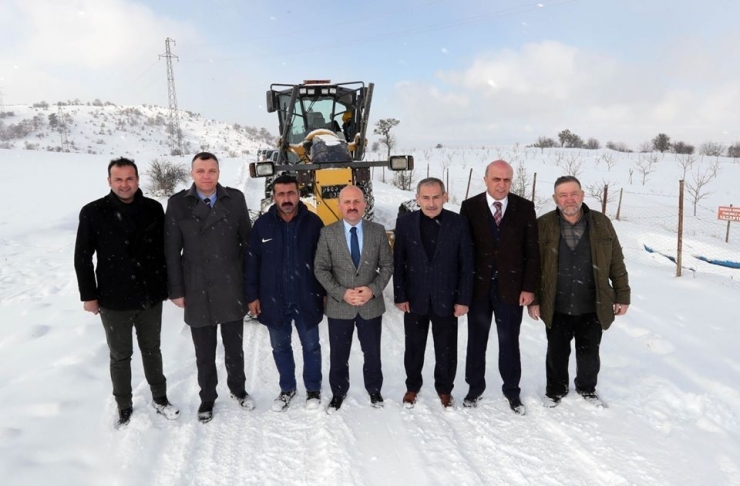 Vali Varol’dan Karla Mücadeleye Yakın Takip