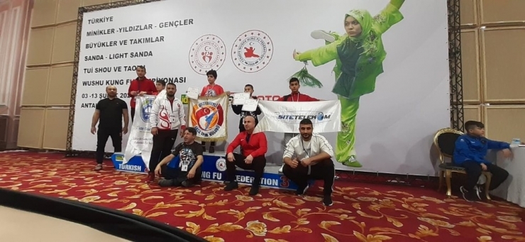 Kağızman, Wushu Türkiye Şampiyonası’na Damgasını Vurdu