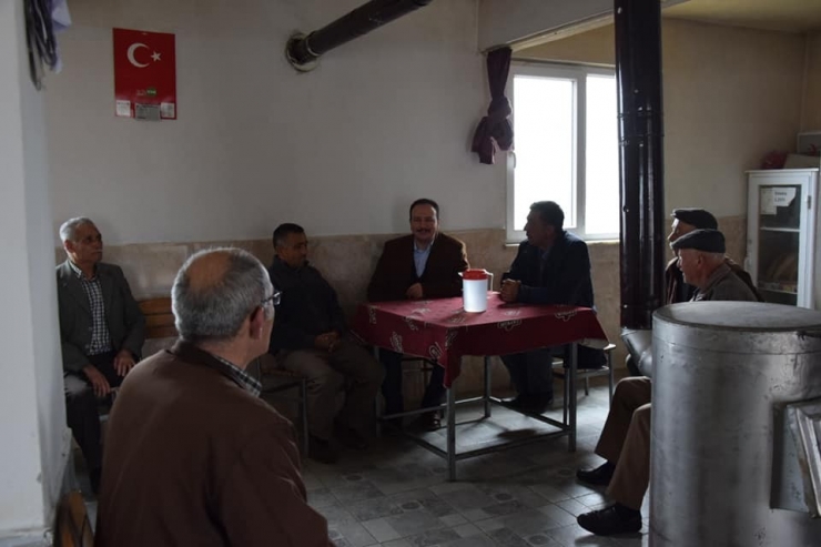 Kaymakam Yalçın, Mahalle Ziyaretlerini Sürdürüyor
