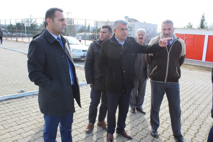 Müdür Tunçmen, Bölükyayla Lisesinde İncelemelerde Bulundu