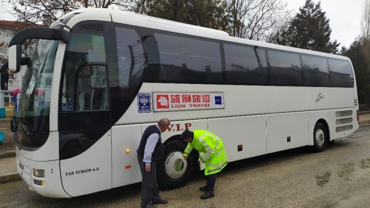 Afyonkarahisar’da Bir Haftada 116 Yolcu Otobüsü Denetlendi