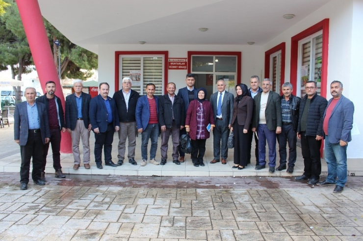 Kumlucalı Muhtarların Sorun Ve Talepleri Dinlendi