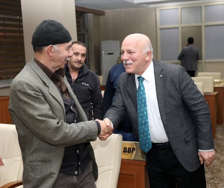 Başkan Sekmen Esnaf Temsilcileriyle Buluştu