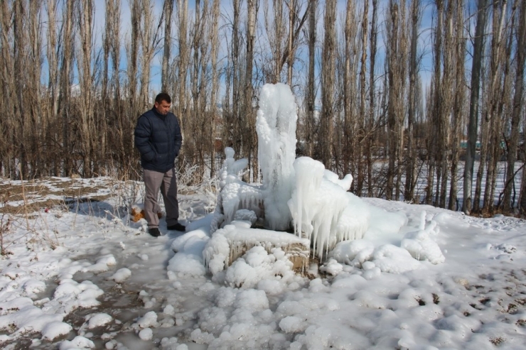 Oltu’da Her Yer Buz Oldu