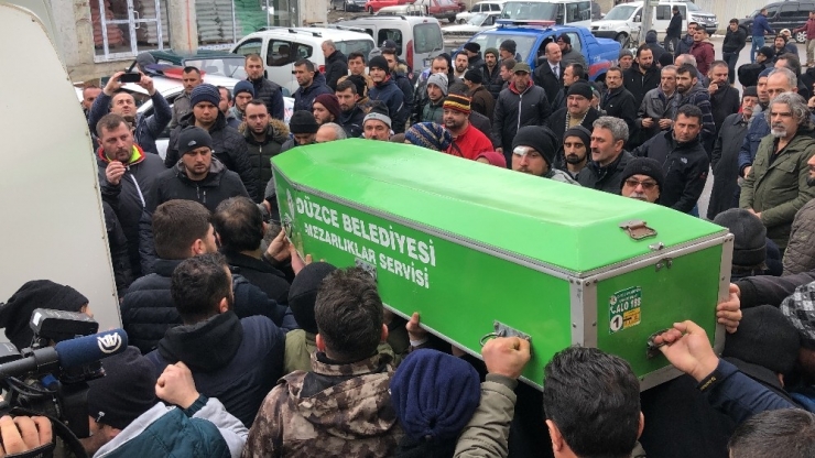 Kepçe Operatörünü Son Yolculuğuna Uğurlandı