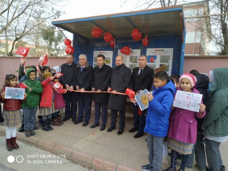 Durakta Matematik Projesi Tamamlandı.