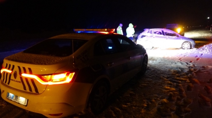 Hatay’da Kar Yağışı