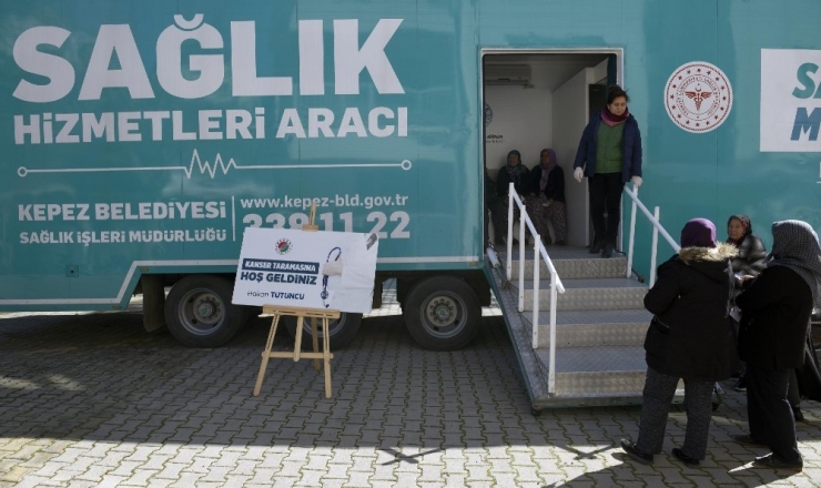 Kepez’in Sağlık Tırı Antalya’ya Şifa Dağıtmaya Başladı