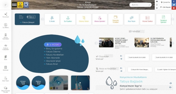 Koski’nin Yeni İnternet Sitesi Hizmete Sunuldu