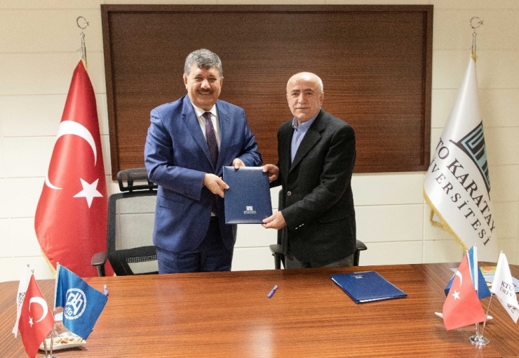 Kto Karatay Üniversitesi Ve Osman Nuri Hekimoğlu Anadolu Lisesi Arasında İş Birliği