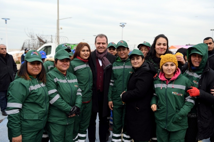 Başkan Seçer: "Yıllık Yaklaşık 600 Bin Ton Evsel Atık Topluyoruz"