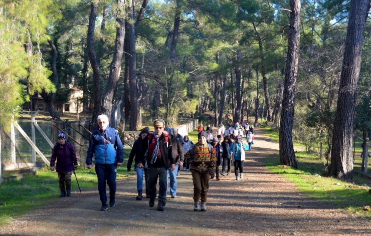 Güver Kanyonu’na Yürüdüler