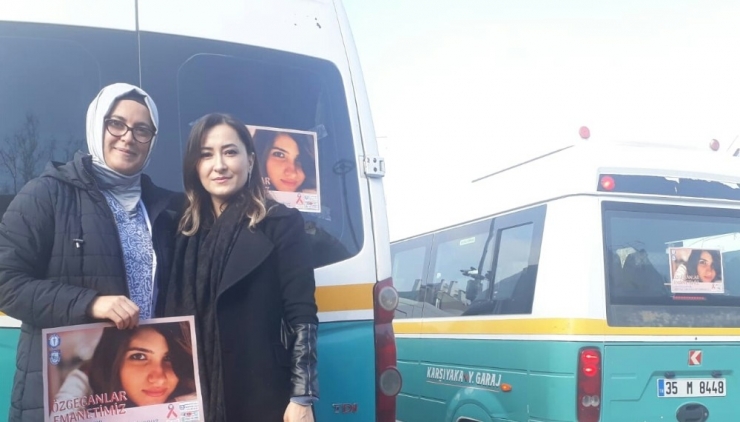 Sağlık-sen İzmir 1 No’lu Şube Kadın Komisyonu Özgecan Aslan’ı Unutmadı