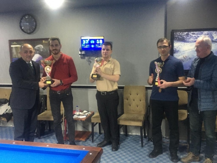 Handikaplı 3 Bant Bilardo İl Birinciliği Müsabakaları Tamamlandı