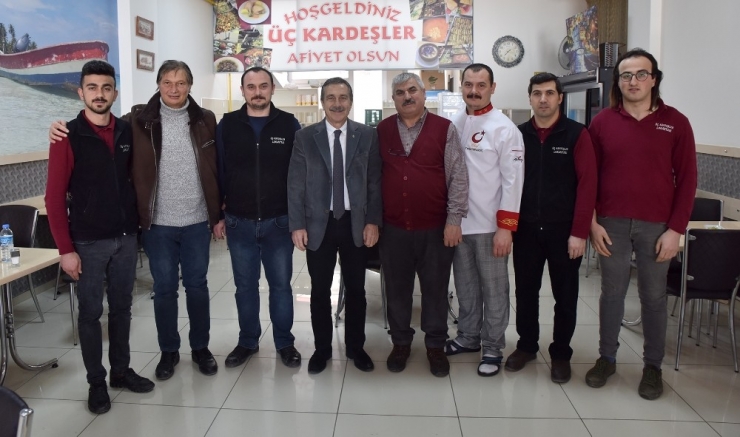 Başkan Ataç Esnaf Ziyaretlerine Devam Ediyor