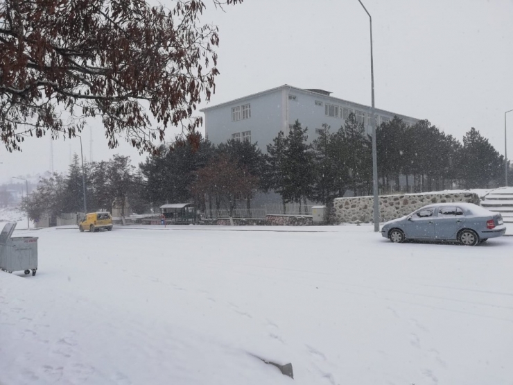 Arguvan’da Kar Etkili Oldu