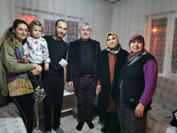 Başkan Cengiz İdlib Gazisini Ziyaret Etti