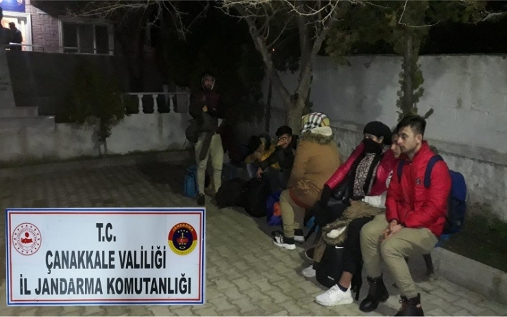 Çanakkale’de 80 Düzensiz Göçmen Yakalandı