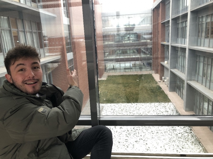 Estü Kampüsünden İlginç Görüntü