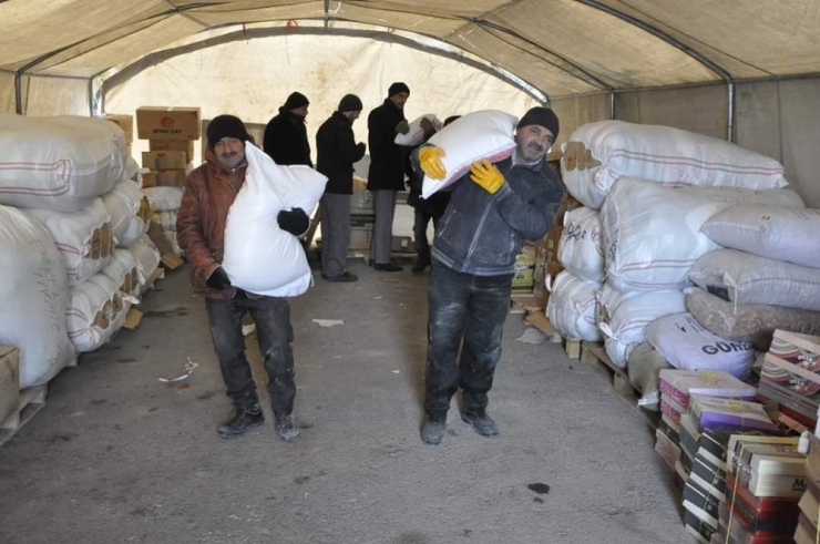 Gürün’den İdlip’e Yardım Eli