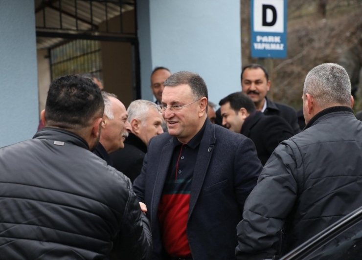 Başkan Savaş, Dolmuş Esnafının Sorunlarını Dinledi