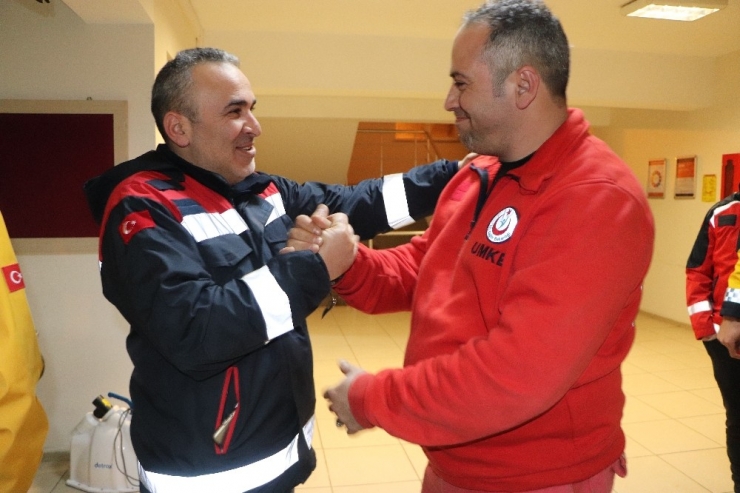 Samsun Sağlık Ekibi Elazığ’dan Döndü