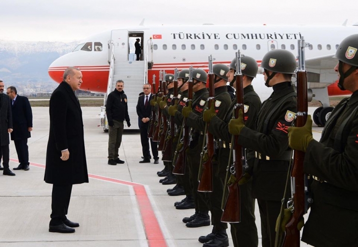 Cumhurbaşkanı Erdoğan’a Kahramanmaraş’ta Sevgi Seli