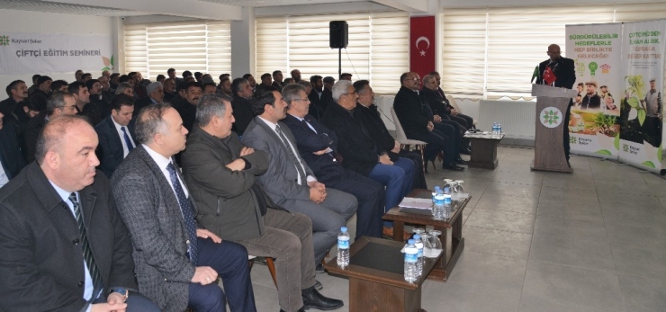 Kayseri Şeker’den Turhal Ve Bölgelerinde Çiftçi Eğitim Semineri