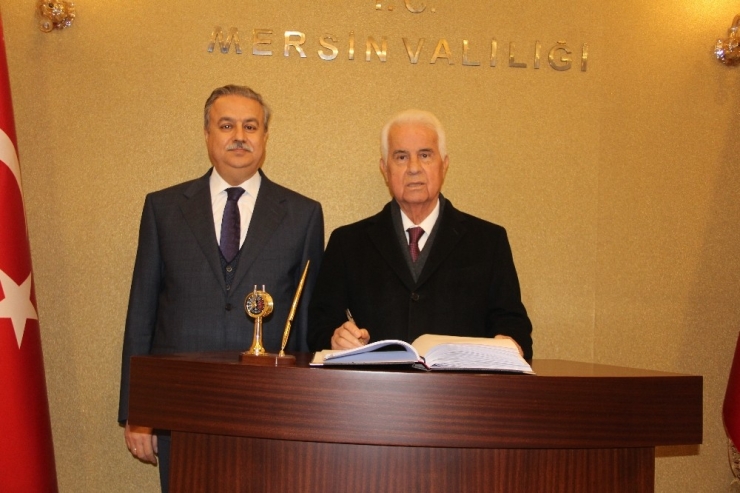 Kktc 3. Cumhurbaşkanı Eroğlu Mersin’de