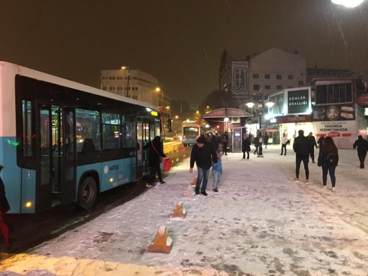 Malatya’da Eğitime Kar Engeli