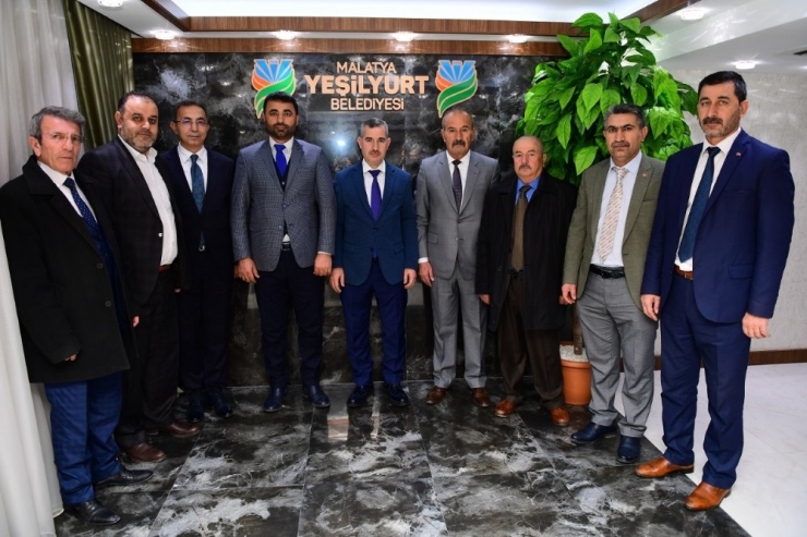 Mhp’dan Başkan Çınar’a Ziyaret