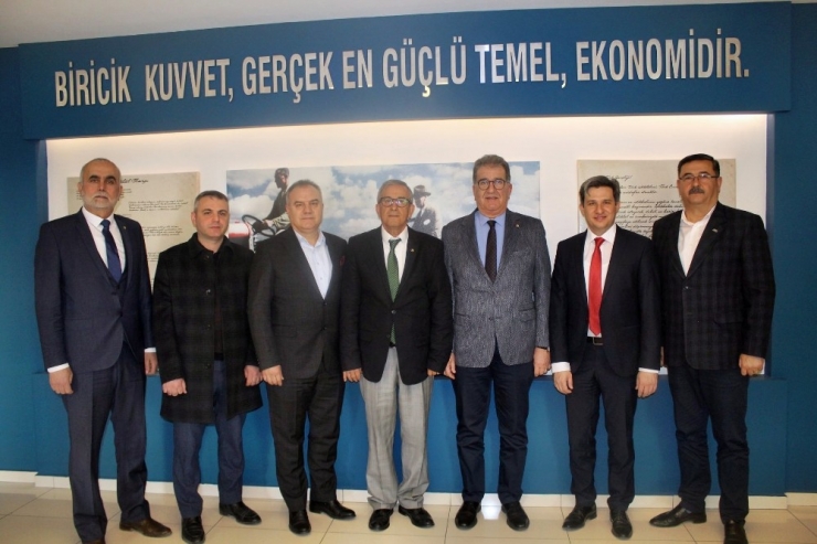 Söke Ticaret Oda Ve Borsası, Ödemiş Ticaret Odası’nı Ağırladı