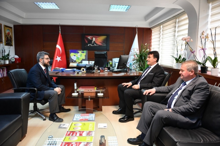 Dündar’dan Sağlık Müdürü Kaşıkçı’ya Hayırlı Olsun Ziyareti