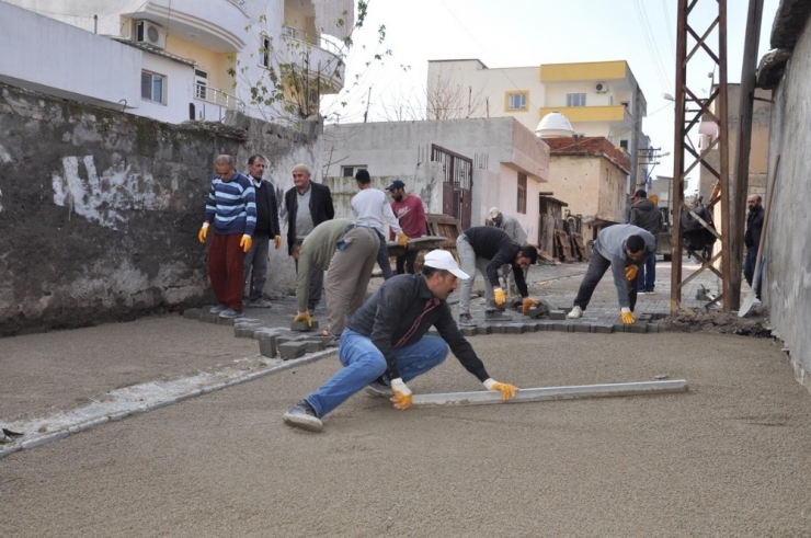 Cizre’de Üstyapı Çalışmaları