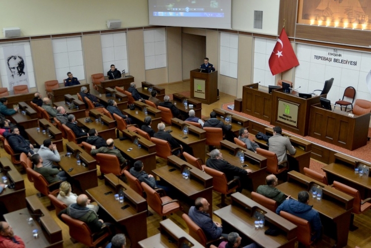 Tepebaşı Personeline Yangın Eğitimi