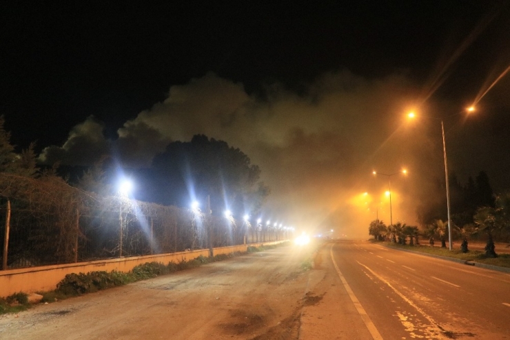 Adana’da Pamuk Yağı Fabrikasında Yangın