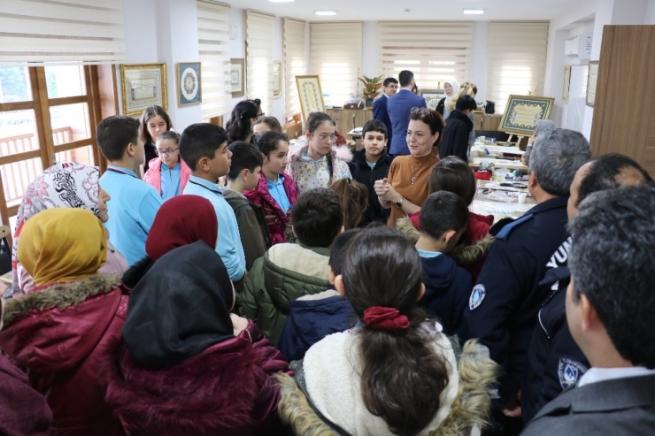 Öğrenciler Yunus Emre Kültür Parkı Çok Sevdi