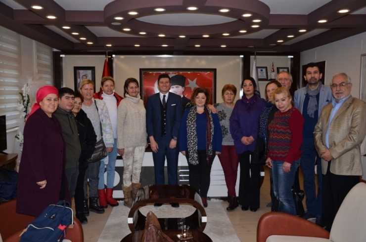 Hayvanseverlerden Kaymakam Yalçın’a Ziyaret