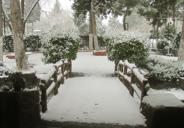 Araban’da 10 Yıl Sonra İlk Kez Yoğun Kar Yağışı