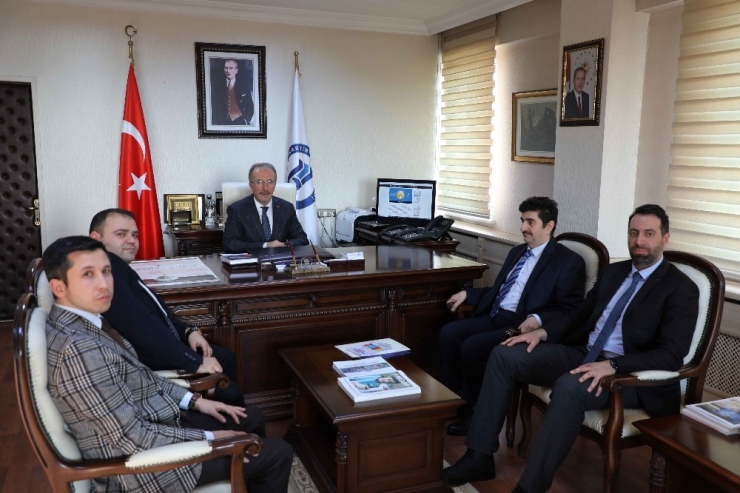 Rektör Uzun’a Gerçekleştirilen Ziyaretlerde Bölgesel Kalkınma Konuşuldu