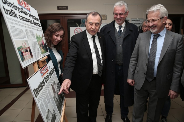 Demirel’in 23 Yıllık Demiryolu Mücadelesi Bu Sergide