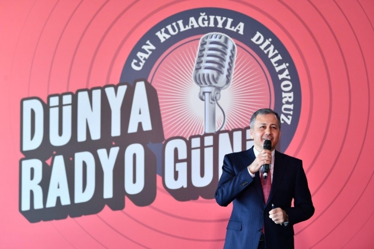 Vali Ali Yerlikaya, Radyocularla Buluştu