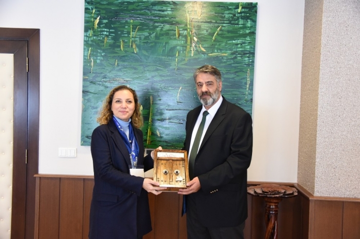 Düzce Üniversitesi, Karabük Üniversitesi Heyetini Ağırladı