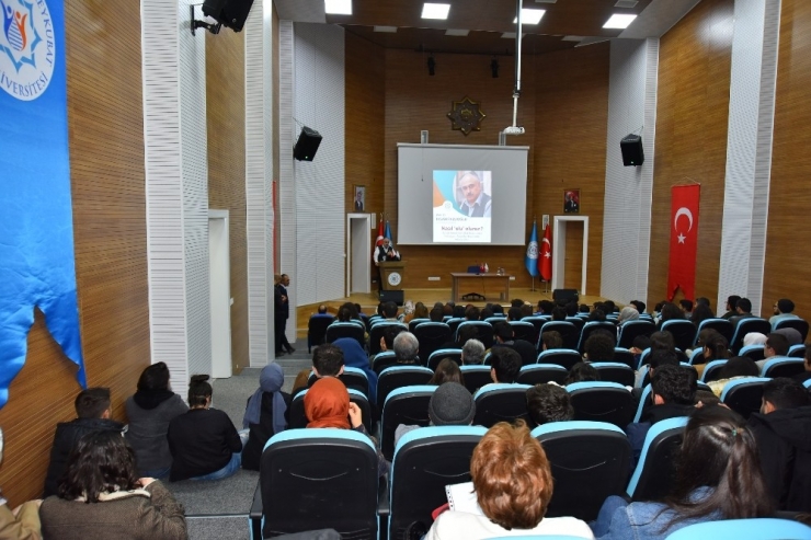 Alkü İhsan Fazlıoğlu’nu Ağırladı
