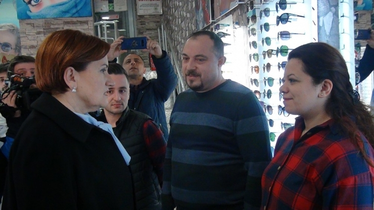 Akşener: "Sizin Sesinizi Meclise Götürmek Üzere Bir Çalışma Yapıyoruz"