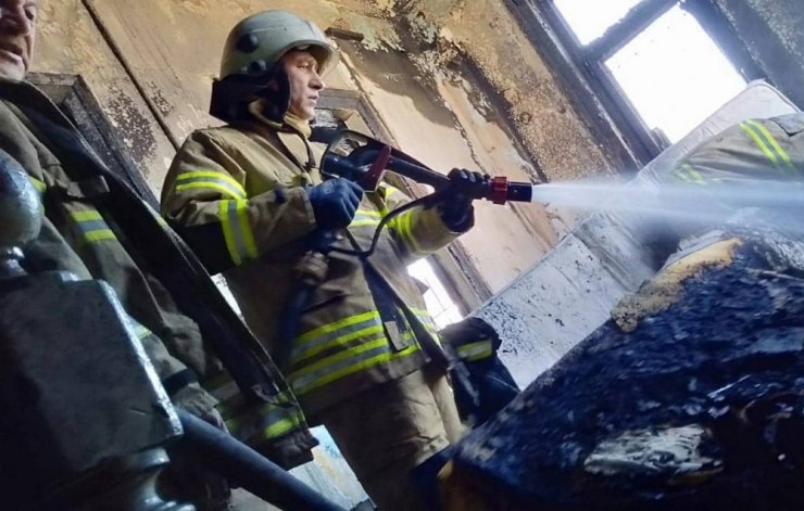 İzmir’de Korkutan Yangın