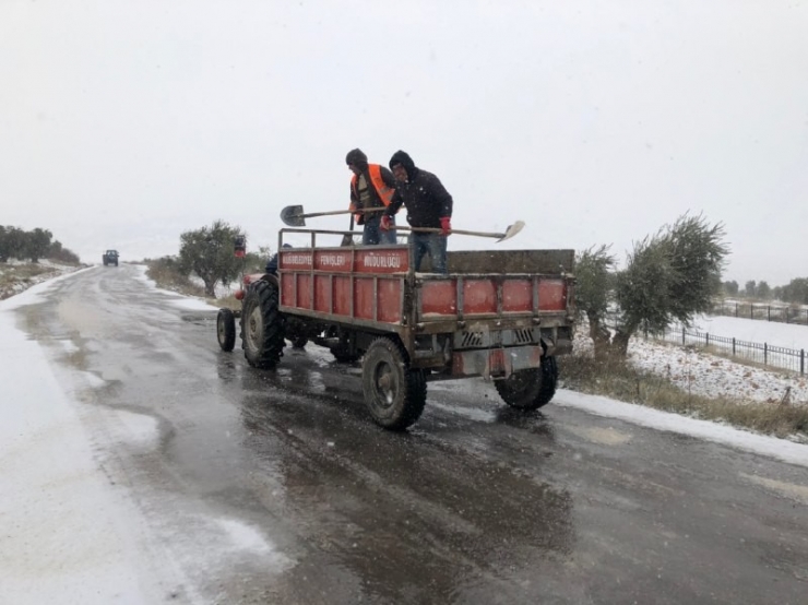 Kilis’te Kar Ve Buzla Etkin Mücadele