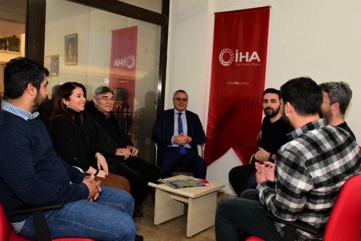 Vali Deniz’den İha’ya Ziyaret